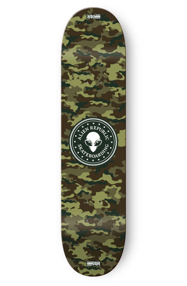 Image of Army Green Camo Republic Deck