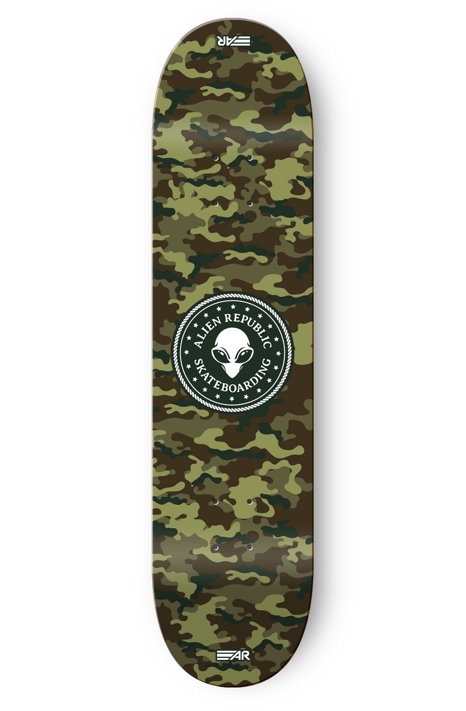 Image of Army Green Camo Republic Deck