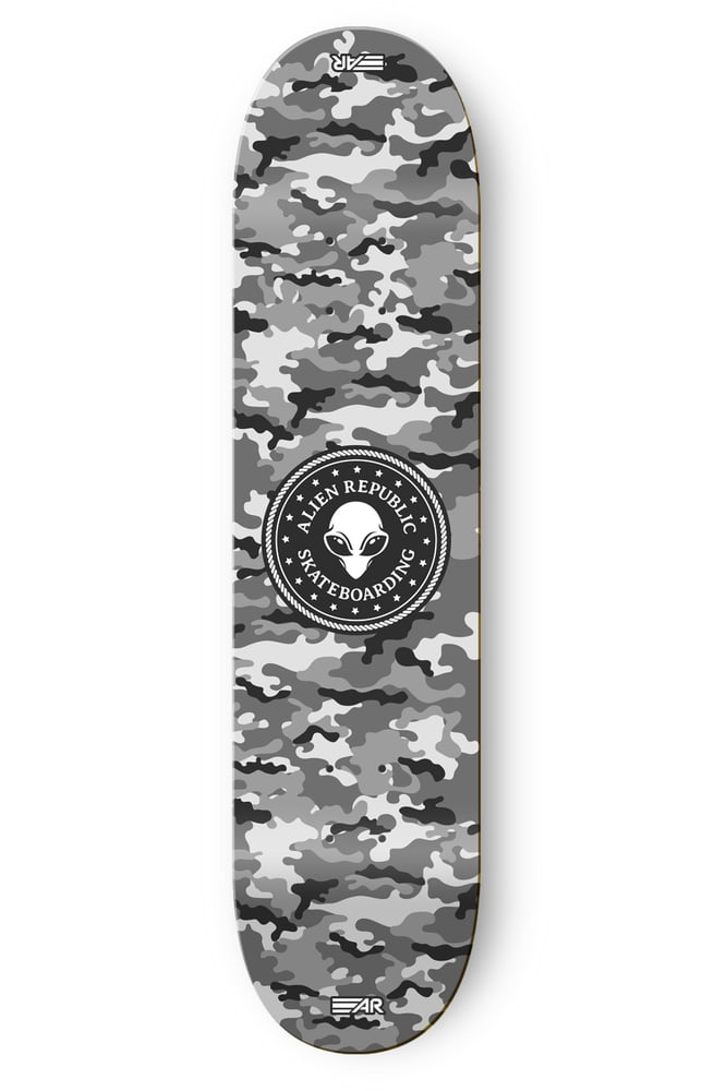 Image of Snow Camo Alien Republic Deck