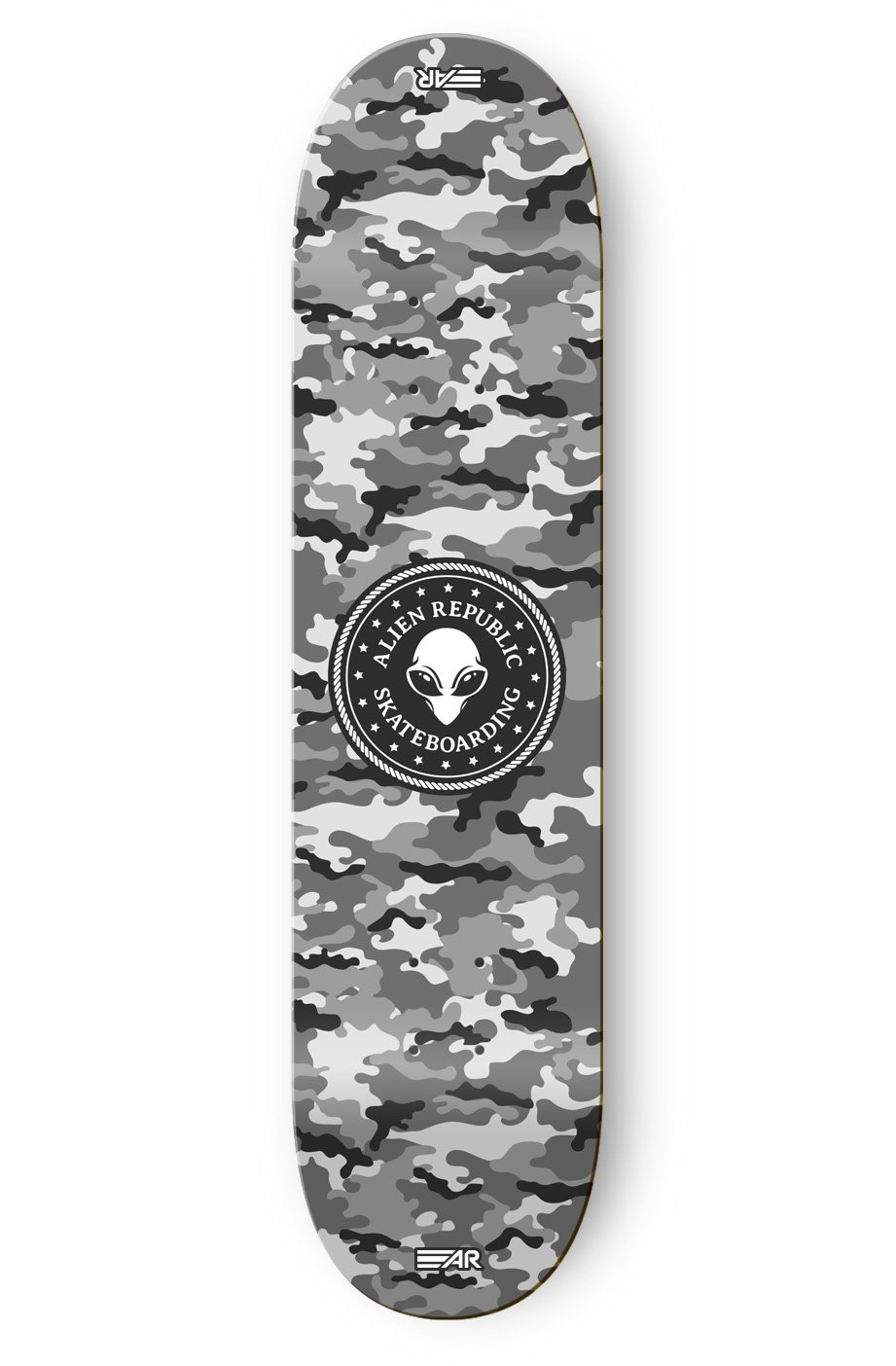 Image of Snow Camo Alien Republic Deck