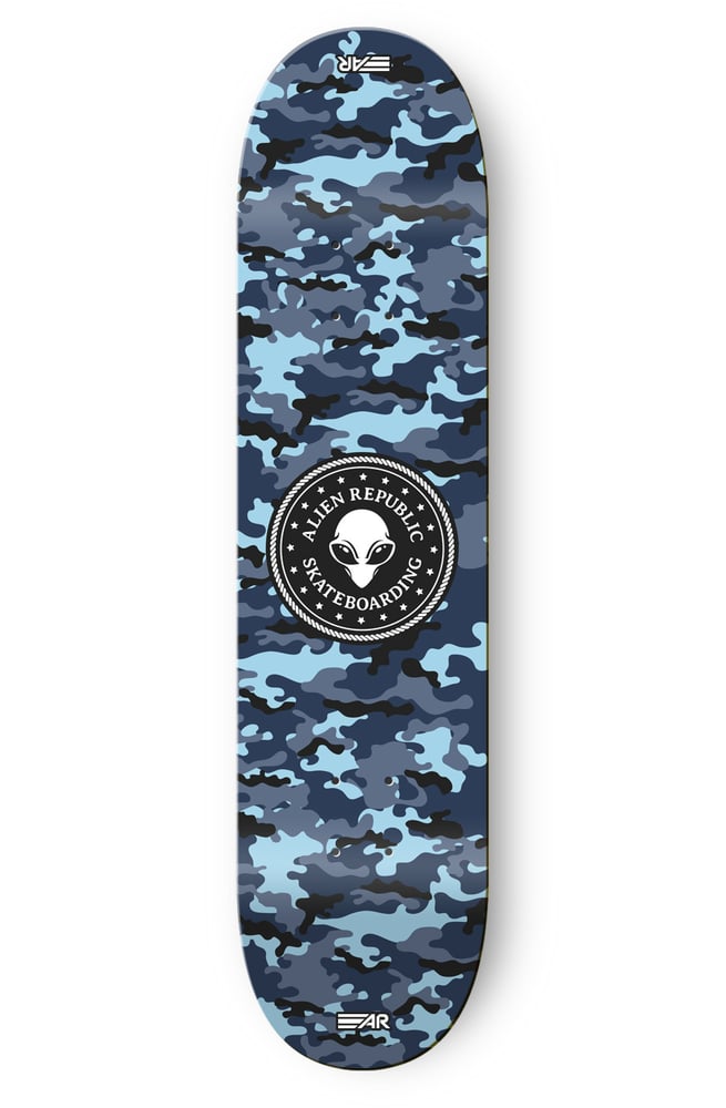 Image of Navy Camo Alien Republic Deck