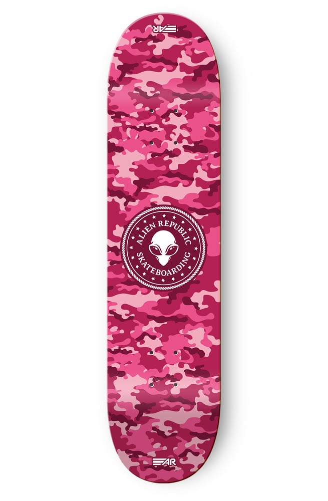 Image of Neon Camo Alien Republic Deck