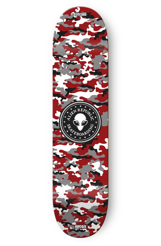 Image of Ready Red Camo Alien Republic Deck