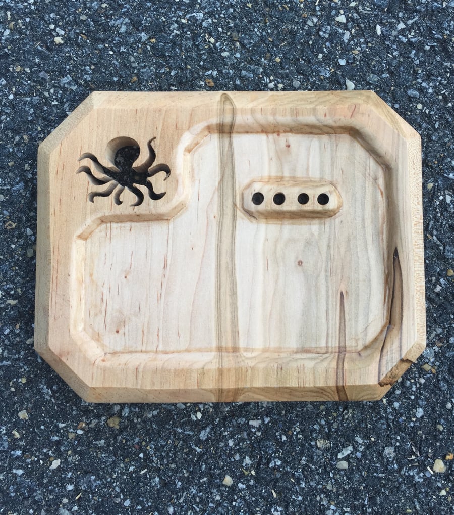 Image of Handmade Octupus Rolling tray