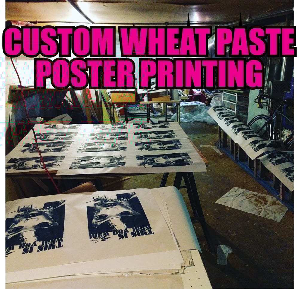 Image of Paste up Printing