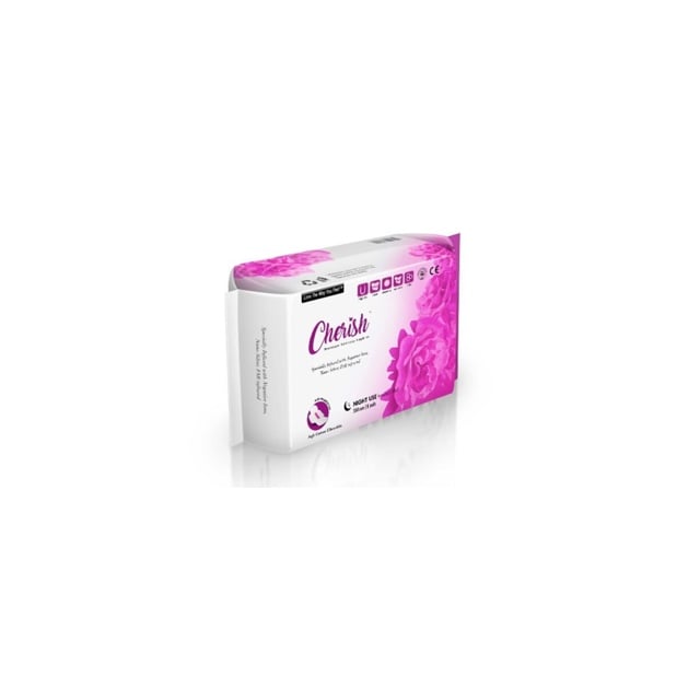 Image of Cherish Night Pads 1 Pack 8 Count