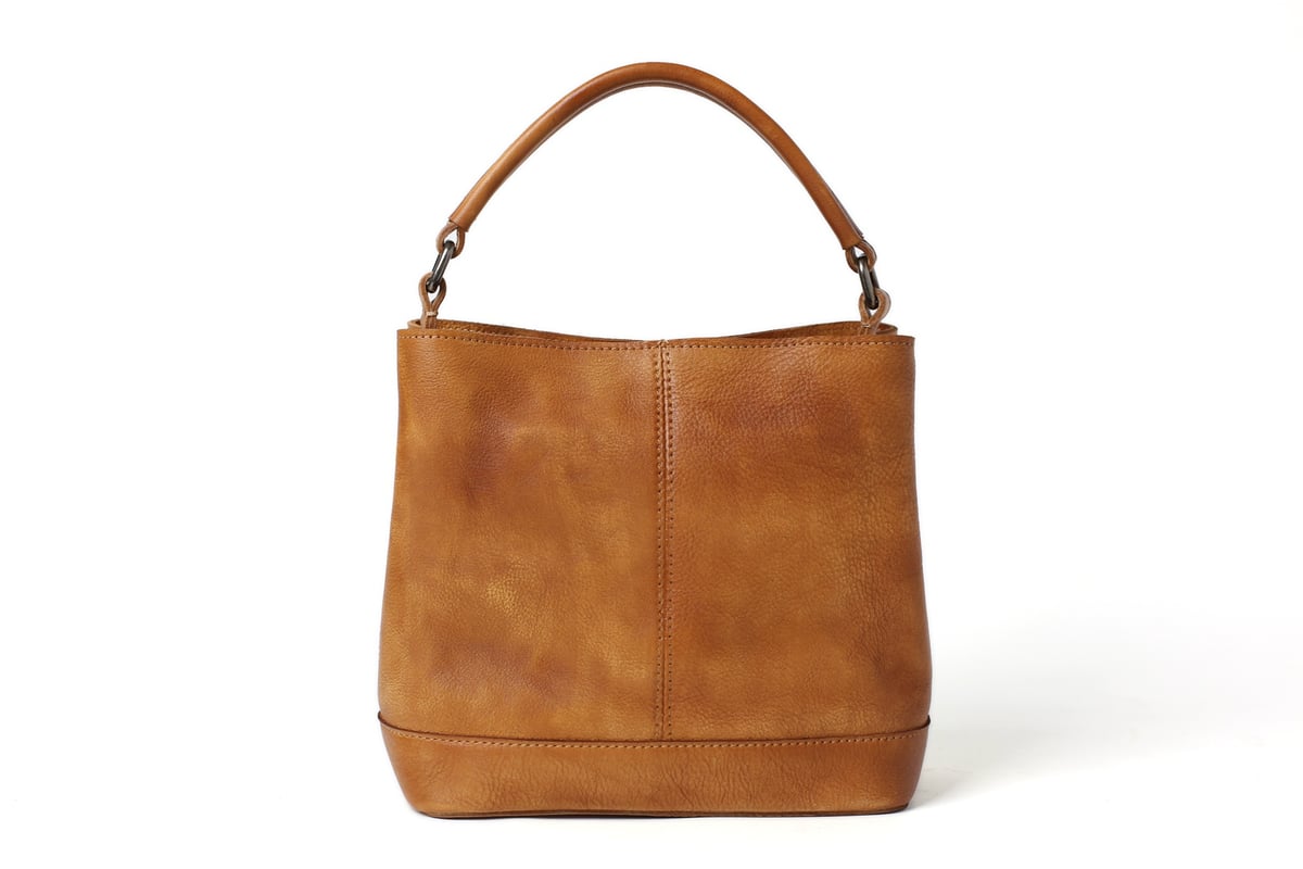 Full Grain Leather Hobo Bag - SWC141