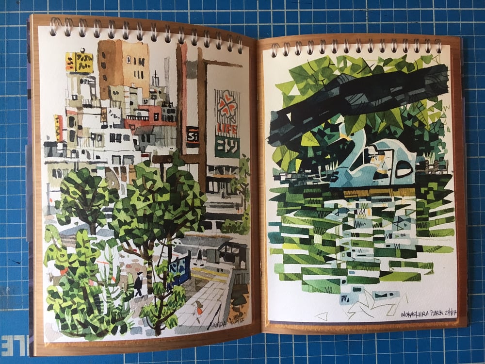 Image of Sketchbook Vol 6 - Tokyo, Osaka, Kyoto & Nara