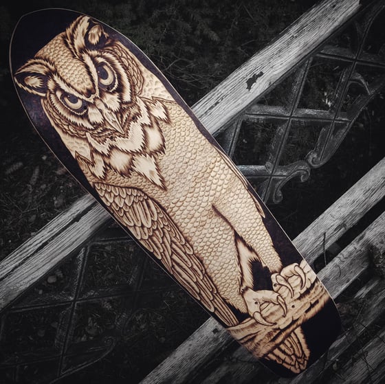 Image of Owl Skateboard