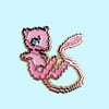 8bit Mew Enamel Pin