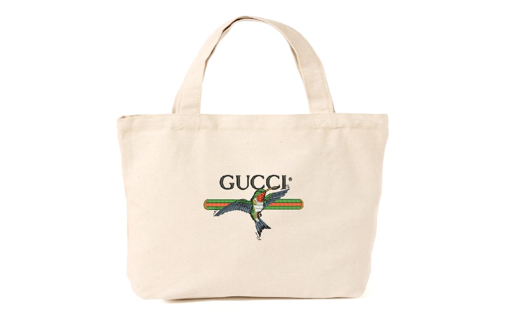 Image of Gucci Hummingbird Tote Bag