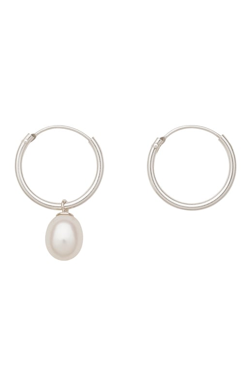Image of SINGLE PEARL earrings