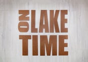 Image of On Lake Time sign