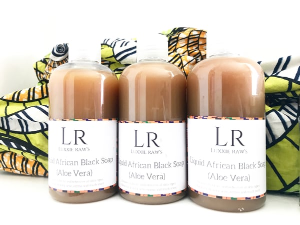 Image of Liquid African black soap