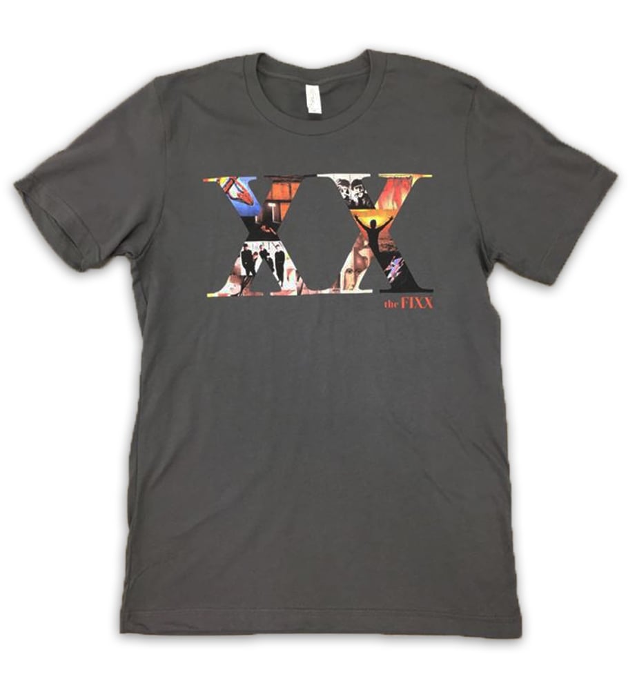 Image of The FIXX "XX" Logo Tee - Charcoal