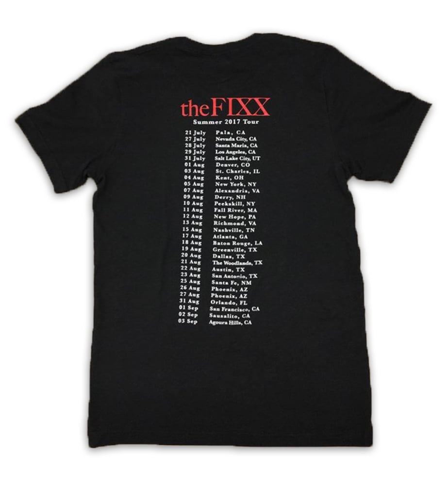 Image of The Fixx LIVE 2017 Tour Tee