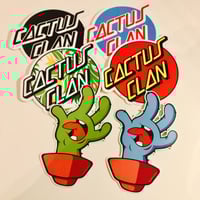 Image 2 of Cactus Cruz Sticker Pack 2