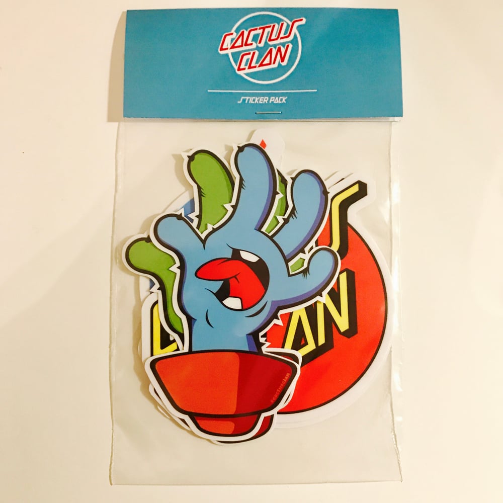 Image of Cactus Cruz Sticker Pack 2