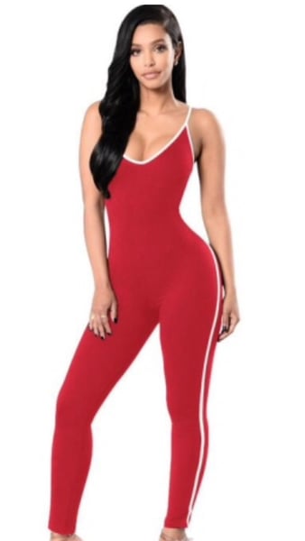 Image of Lovely Spaghetti Strap Jumpsuits