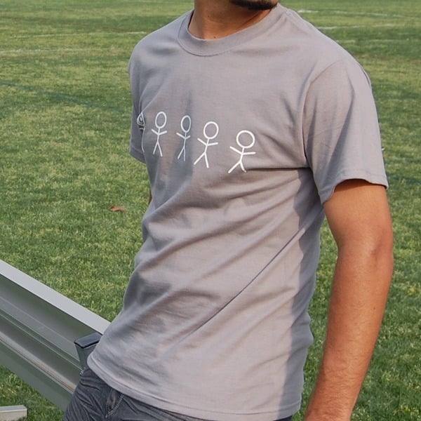 Kamis Apparel — Stick Figures Grey