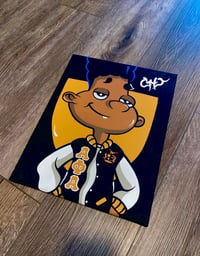 Gerald X Alpha Canvas Painting 