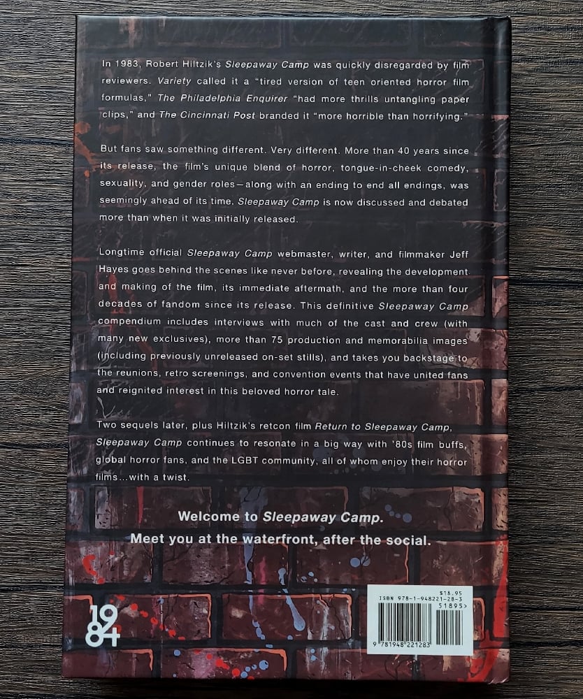 Sleepaway Camp: Making the Movie and Reigniting the Campfire, by Jeff Hayes