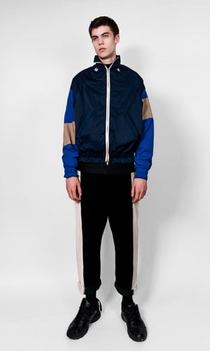 Image of Press Windbreaker Blue