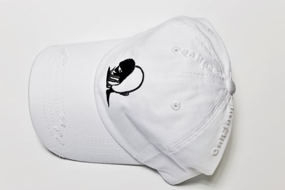 Image of Mindgone 5150 Limited Edition Dad cap (white/black)