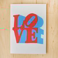 Love Statue Greeting Card