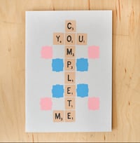 You Complete Me Greeting Card