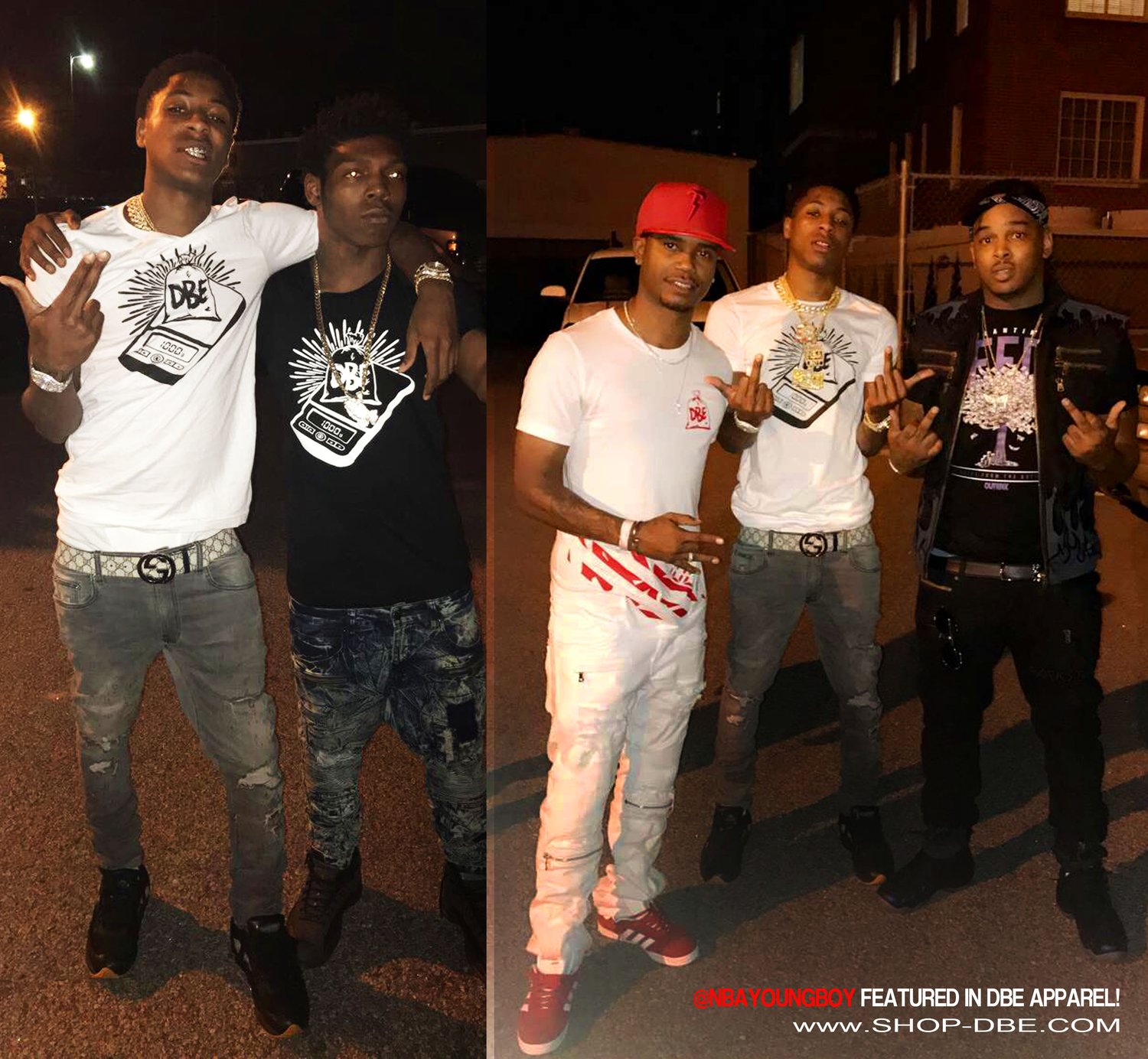 Image of @NBAyoungboy : @StreetLuxury47 : @Dbe_Meech FOLLOW US INSTAGRAM!