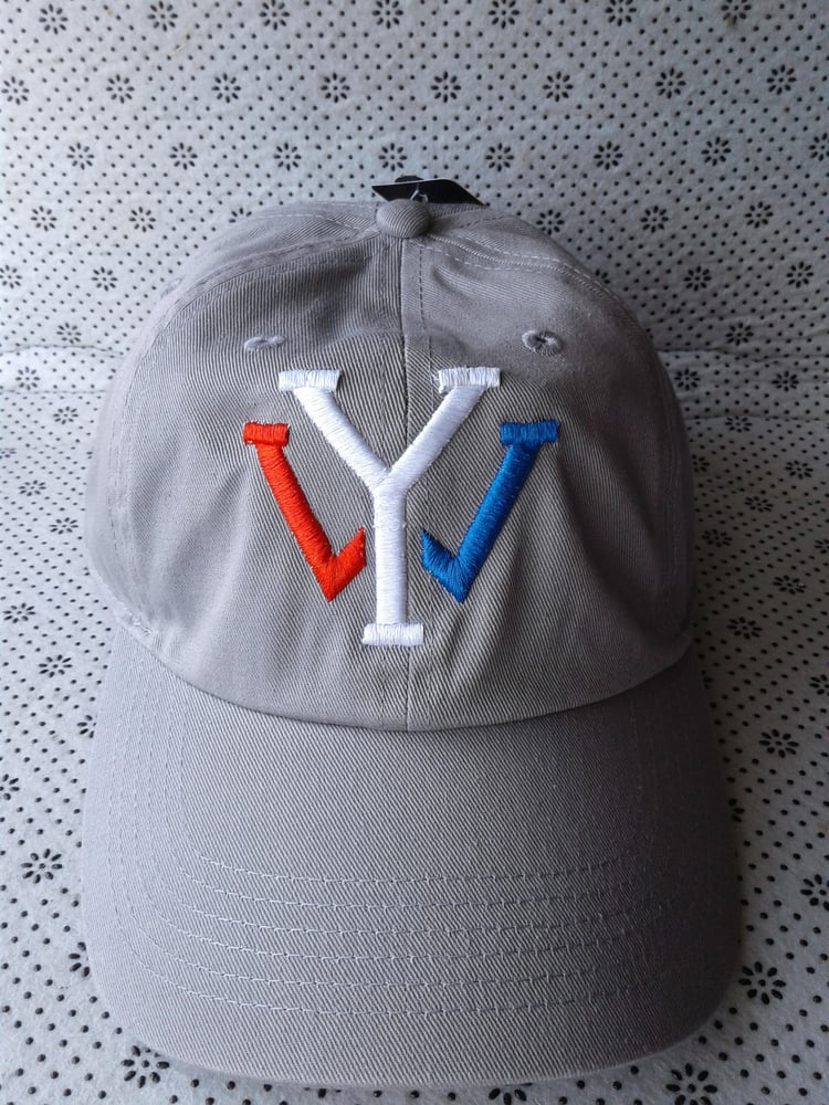 Image of Grey "YW" Dad Hat