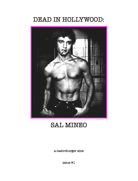 Image of Dead in Hollywood: Sal Mineo (issue #1)