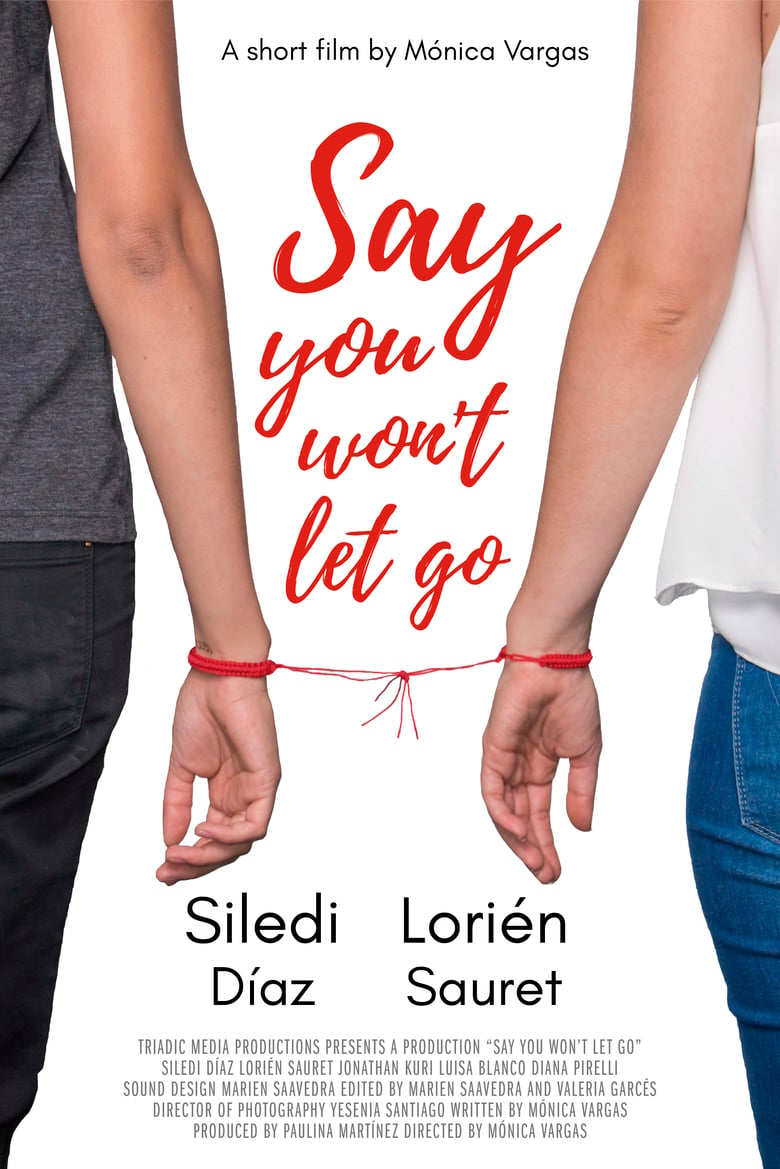 Image of Say You Won't Let Go A3 Poster