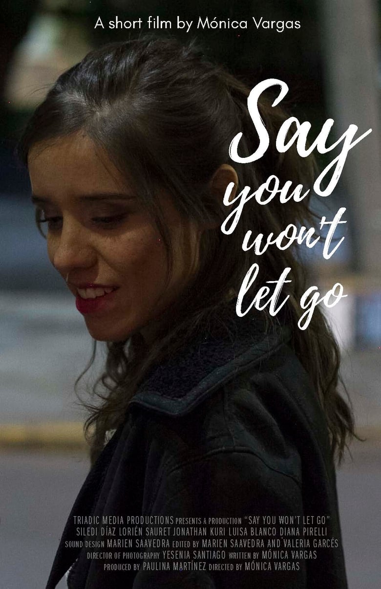 Image of 'Say You Won't Let Go' A3 Alex Poster