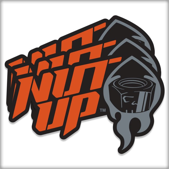 Image of Nut Up Mini Sticker 3 Pack