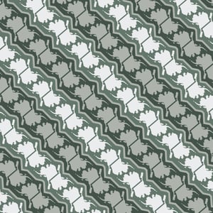 Image of Alaska Pattern Yoga Pants - Lichen