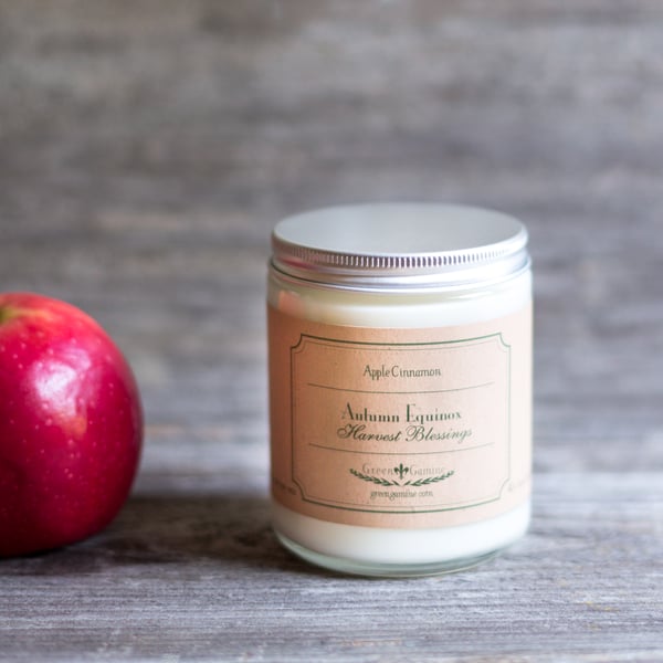 Image of Autumn Equinox Apple Cinnamon Soy Candle
