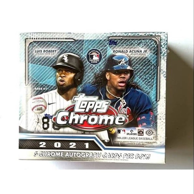 Topps Chrome jumbo 2021 (in store pick up) | More Collectibles Shop