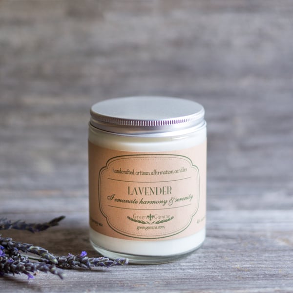 Image of Lavender Serenity Artisan Soy Candle