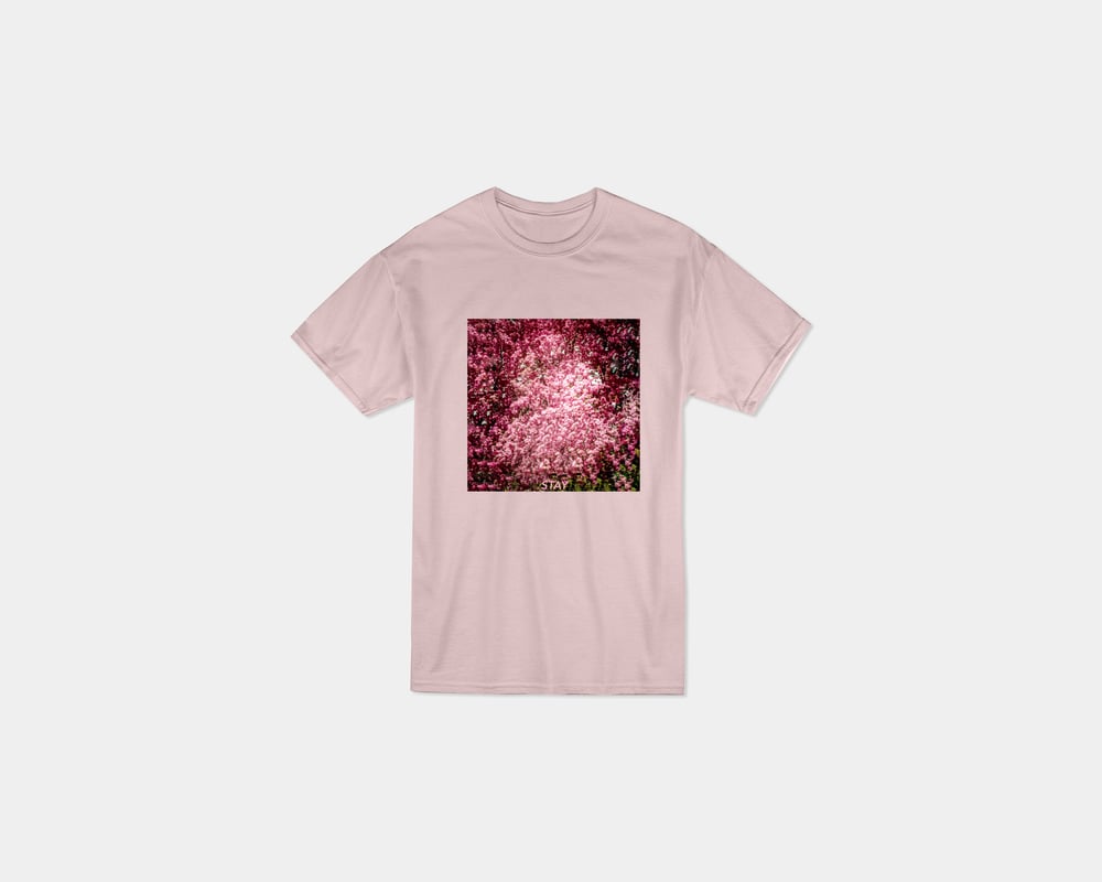 Image of "Stay" T-shirt (Light Pink)