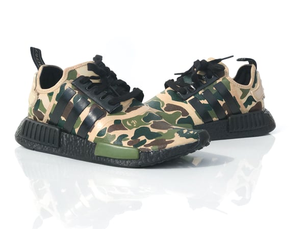 Image of CUSTOM ADIDAS (Reverse NMD R1 BAPE)