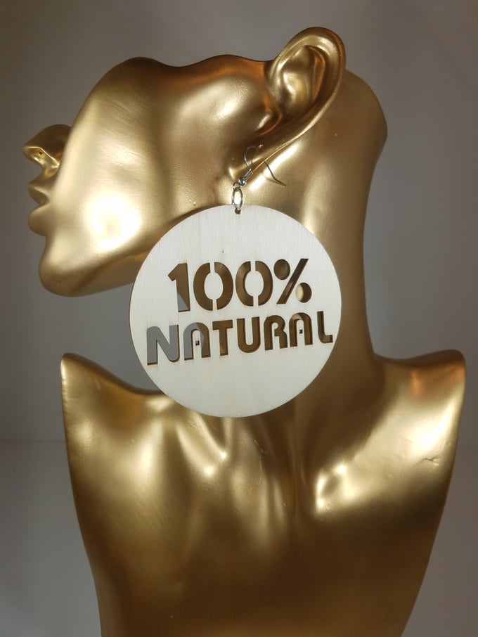 Image of 100% Natural Earrings