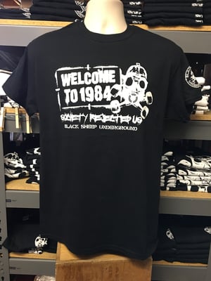 Image of Welcome to 1984 Ts Black