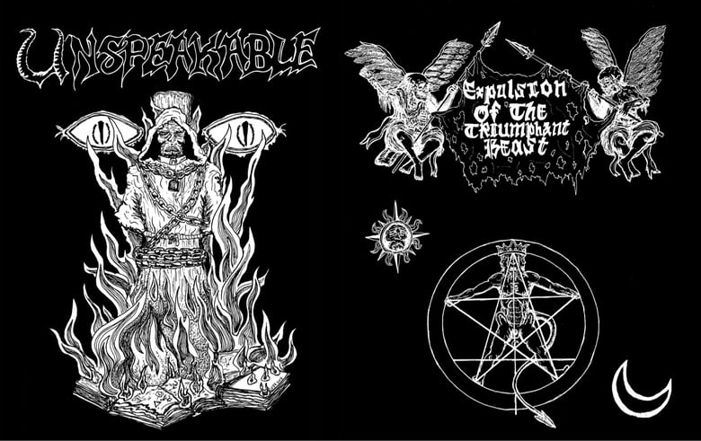 Image of UNSPEAKABLE - Expulsion of the Triumphant Beast shirt
