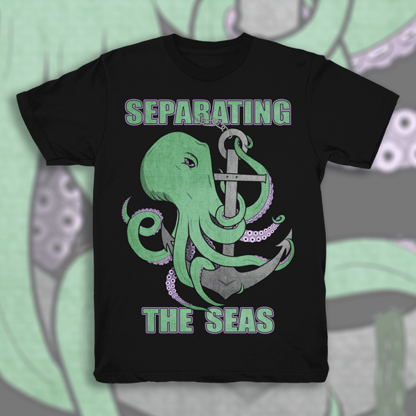 Image of STS Green Octopus T-Shirt