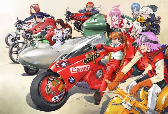 Yoshiyuki Sadamoto Art Collection CARMINE 