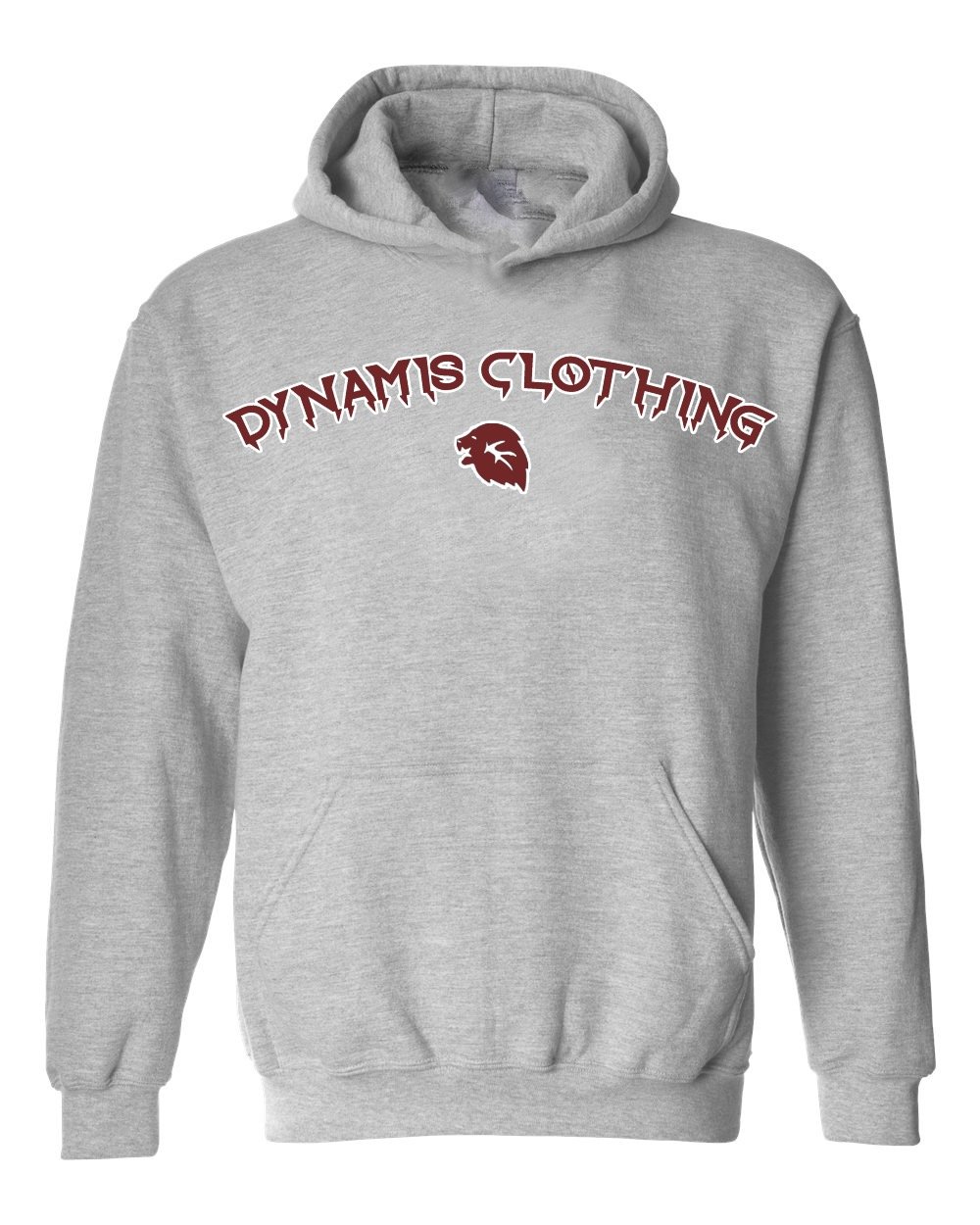 Image of Thunder Script Print Hoodie