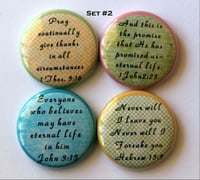 Image 3 of Scripture Flair Buttons