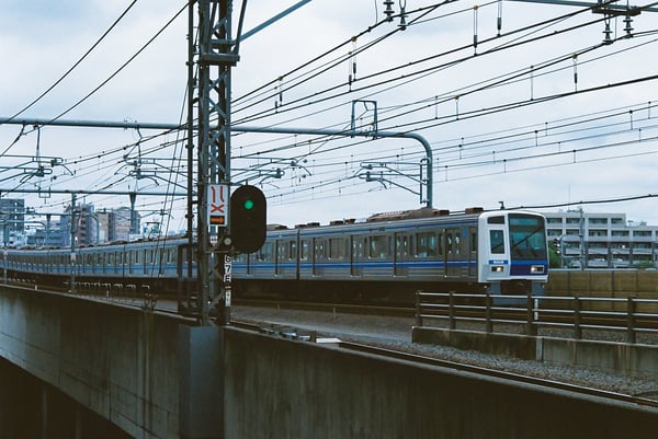 Image of The Train Carries Many Stories, Nerima-ku, Tokyo